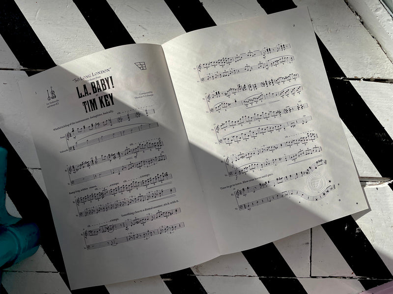 Tim Key Sheet Music (Red)