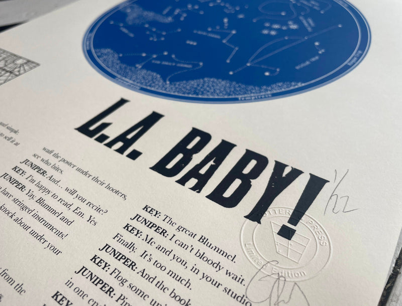 Only Blue, Limited Edition Screen Print