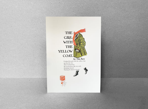 The Girl With The Yellow Coat, Limited Edition Print