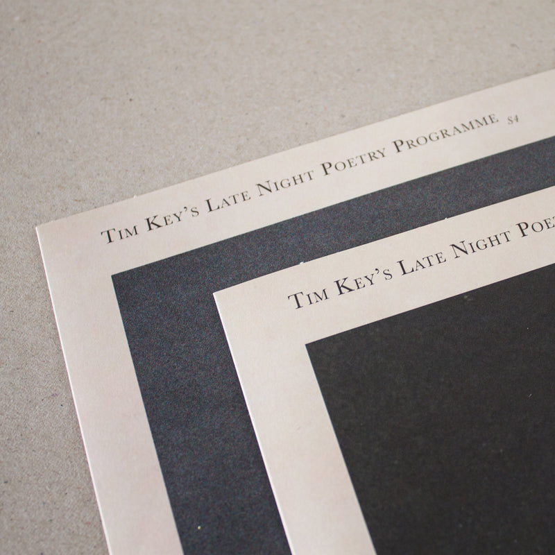 Tim Key’s Late Night Poetry Programme. Series 4. –